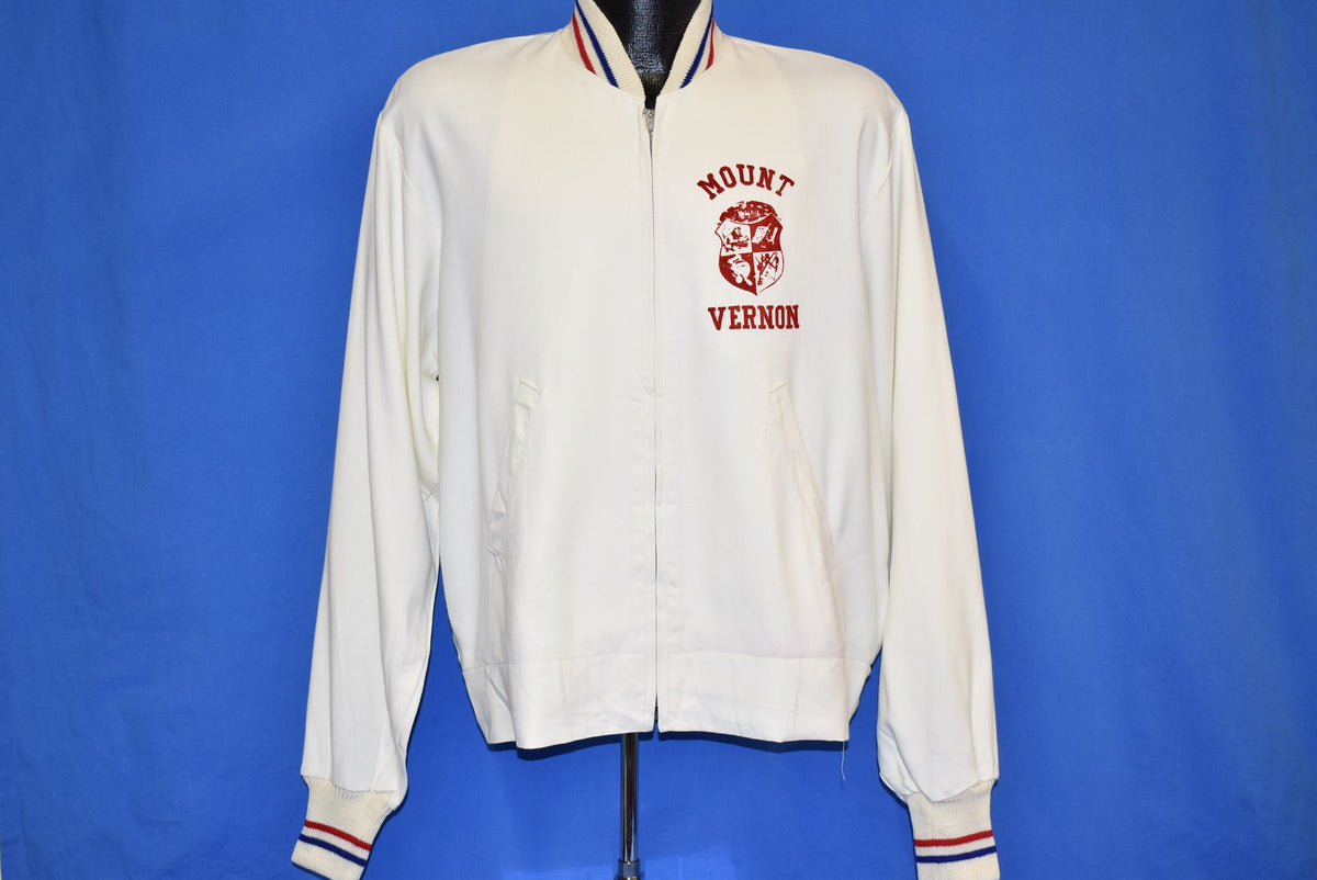 50s Mount Vernon Coat of Arms White Jacket Large product image 2