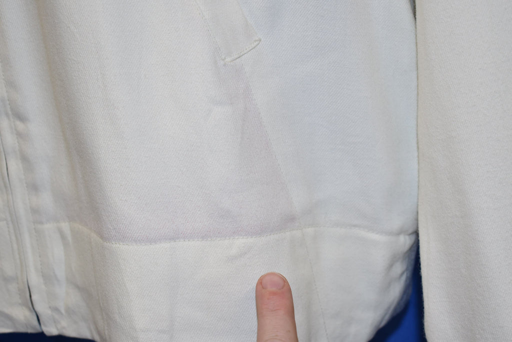 50s Mount Vernon Coat of Arms White Jacket Large product image 3