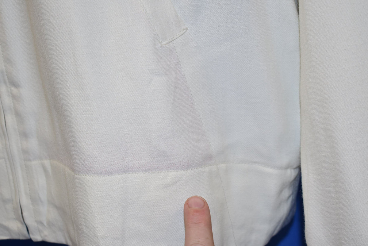 50s Mount Vernon Coat of Arms White Jacket Large product image 3