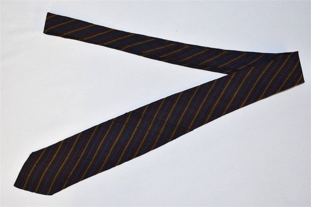 50s Woodward & Lothrop Striped Silk Necktie