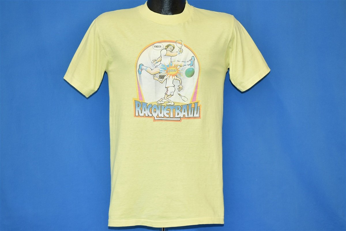 70s Racquetball Cartoon Iron On t-shirt Small product image 2
