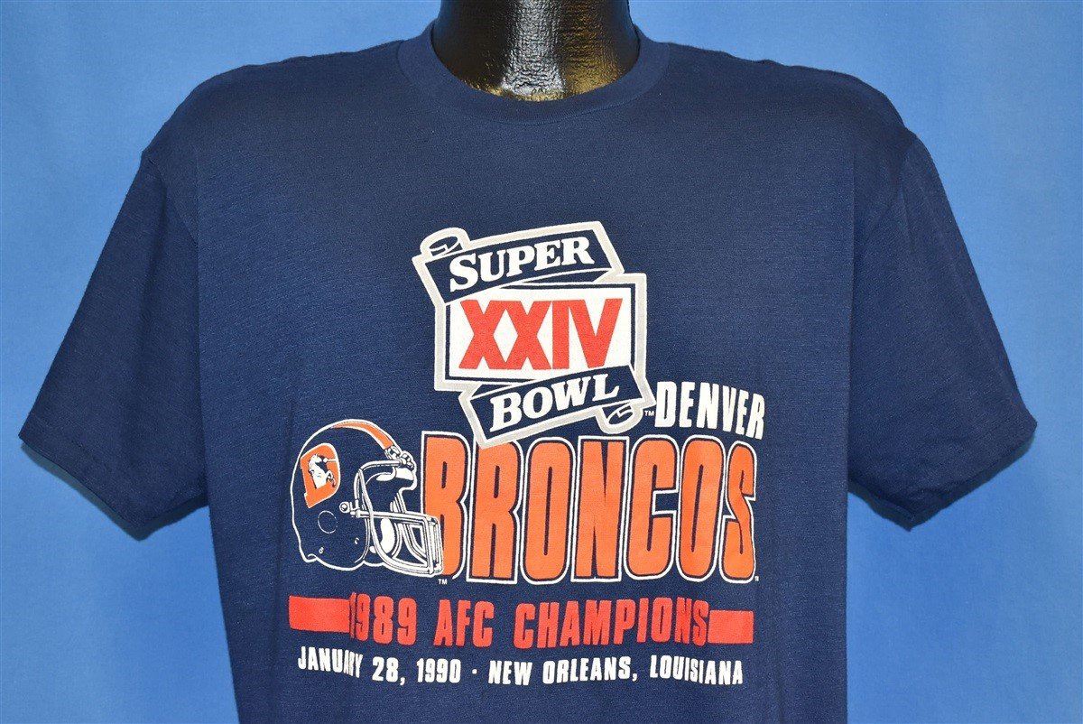 90s Denver Broncos Super Bowl XXIV t-shirt Large product image 1