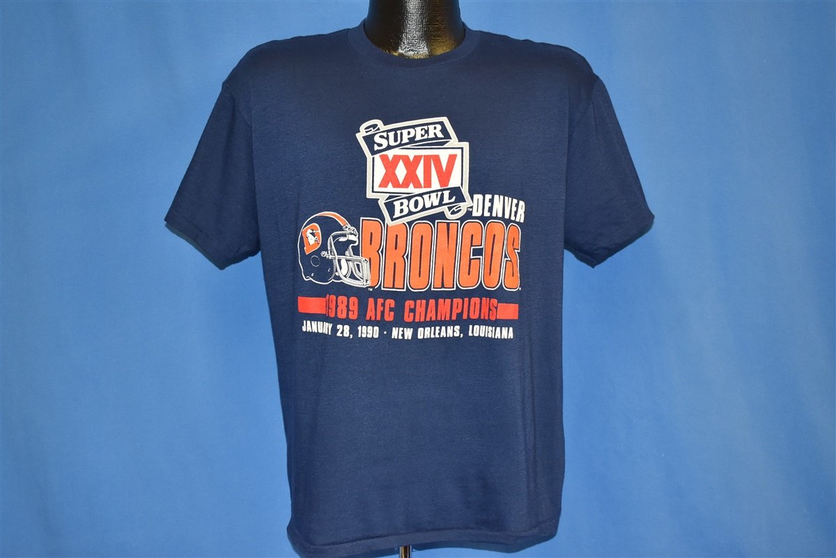 90s Denver Broncos Super Bowl XXIV t-shirt Large product image 2