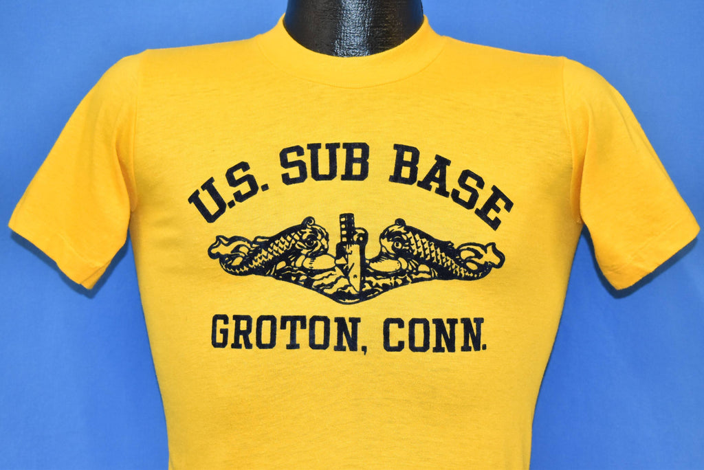 70s US Naval Submarine Groton Connecticut t-shirt Extra product image 4