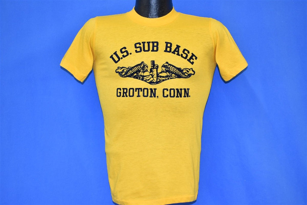 70s US Naval Submarine Groton Connecticut t-shirt Extra product image 2