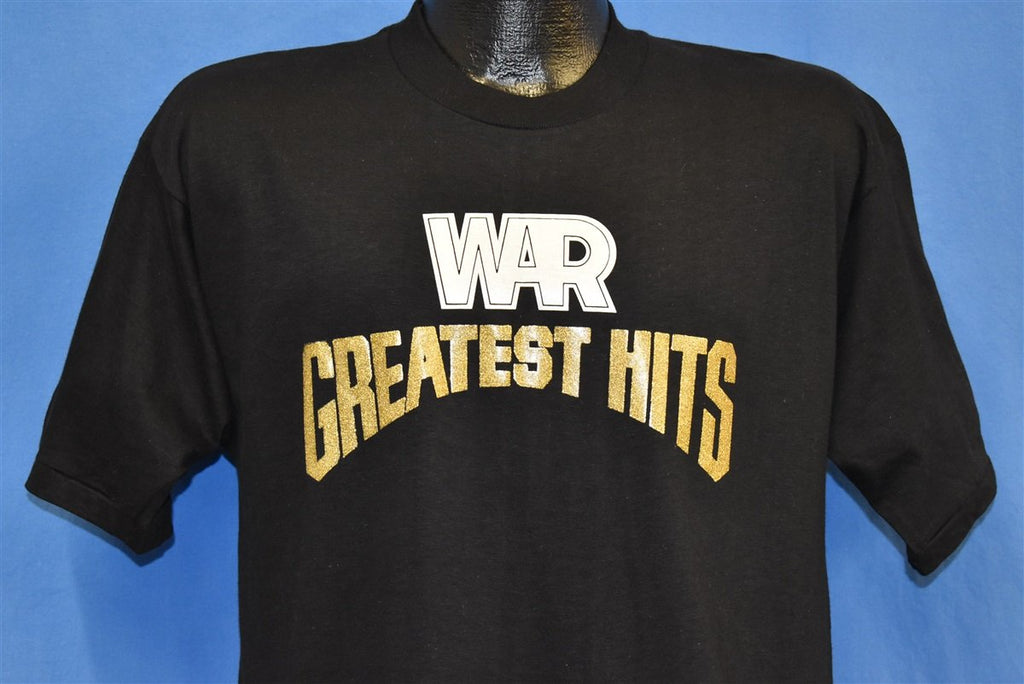 70s War Greatest Hits Glitter Iron On Funk Band t-shirt product image 1