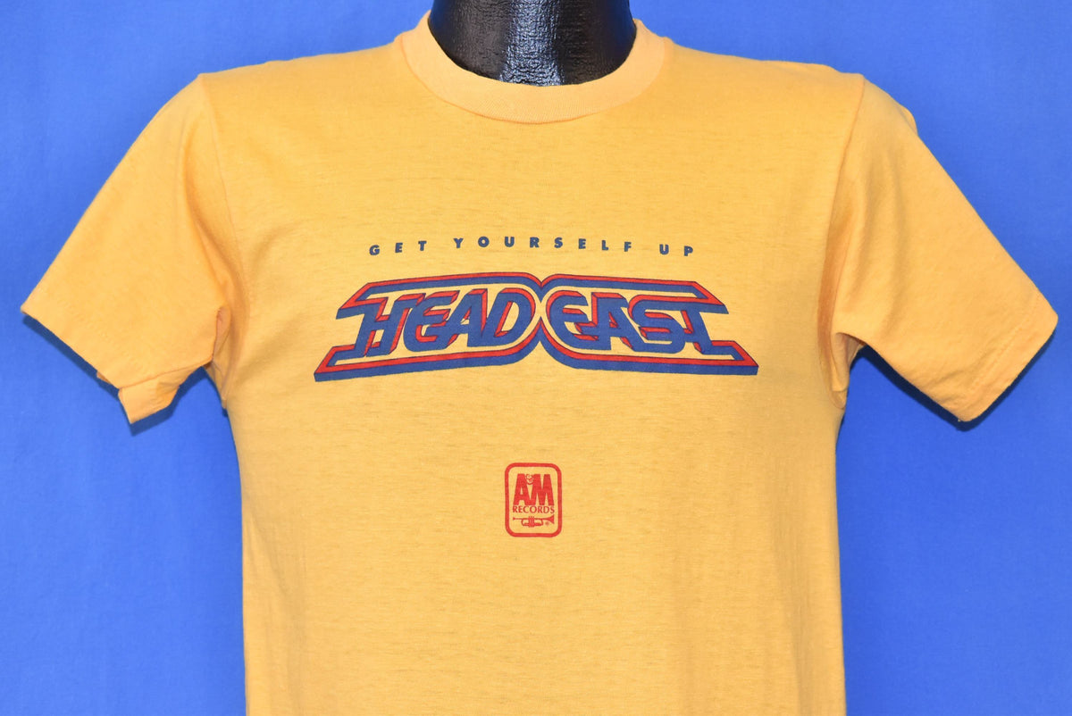 70s Head East A&M Records Get Yourself Up Yellow t-shirt product image 3