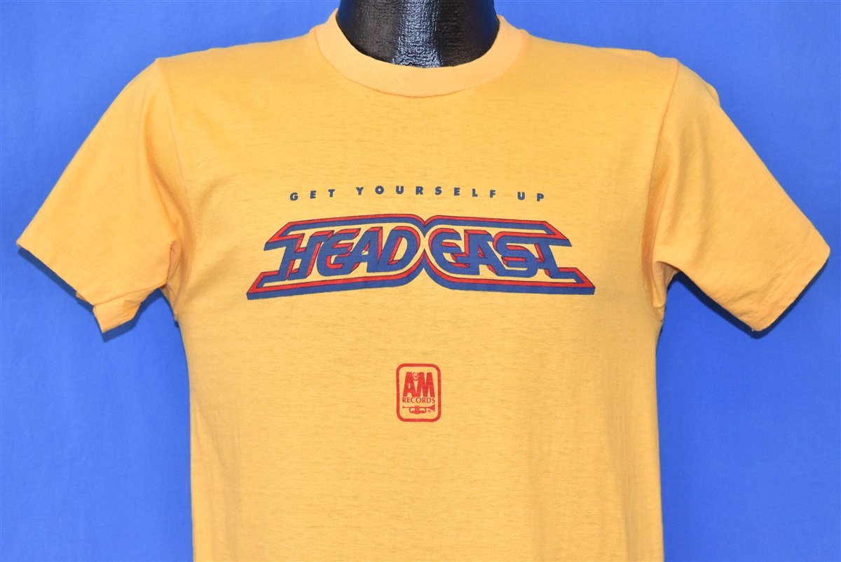 70s Head East A&M Records Get Yourself Up Yellow t-shirt product image 1