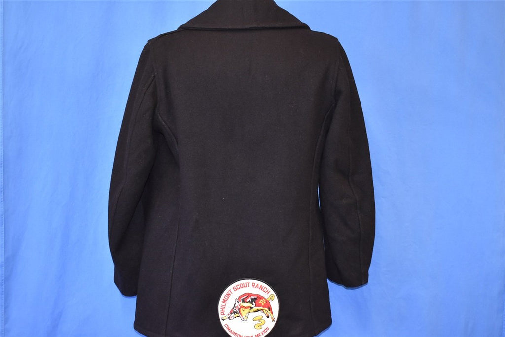 50s King-O-Wear Navy Wool 10 Button Coat Medium product image 3