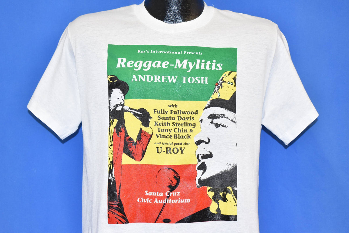 80s Reggae Mylitis Andrew Tosh UC Santa Cruz 1989 t-shirt product image 4