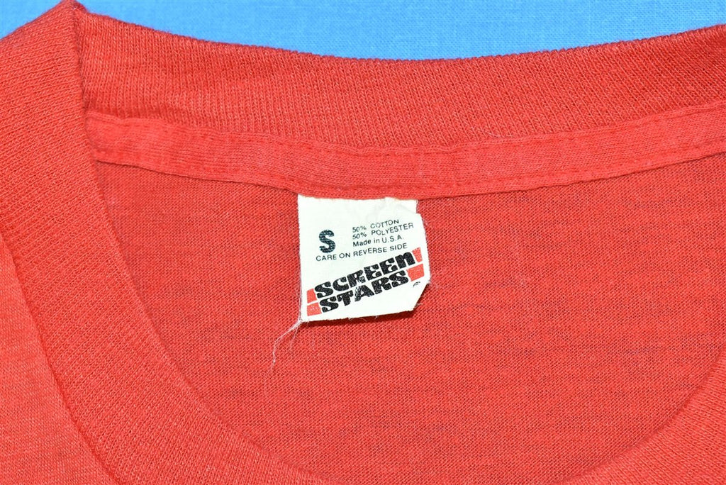 80s Mans Building Center Red Blank Front t-shirt Small product image 4