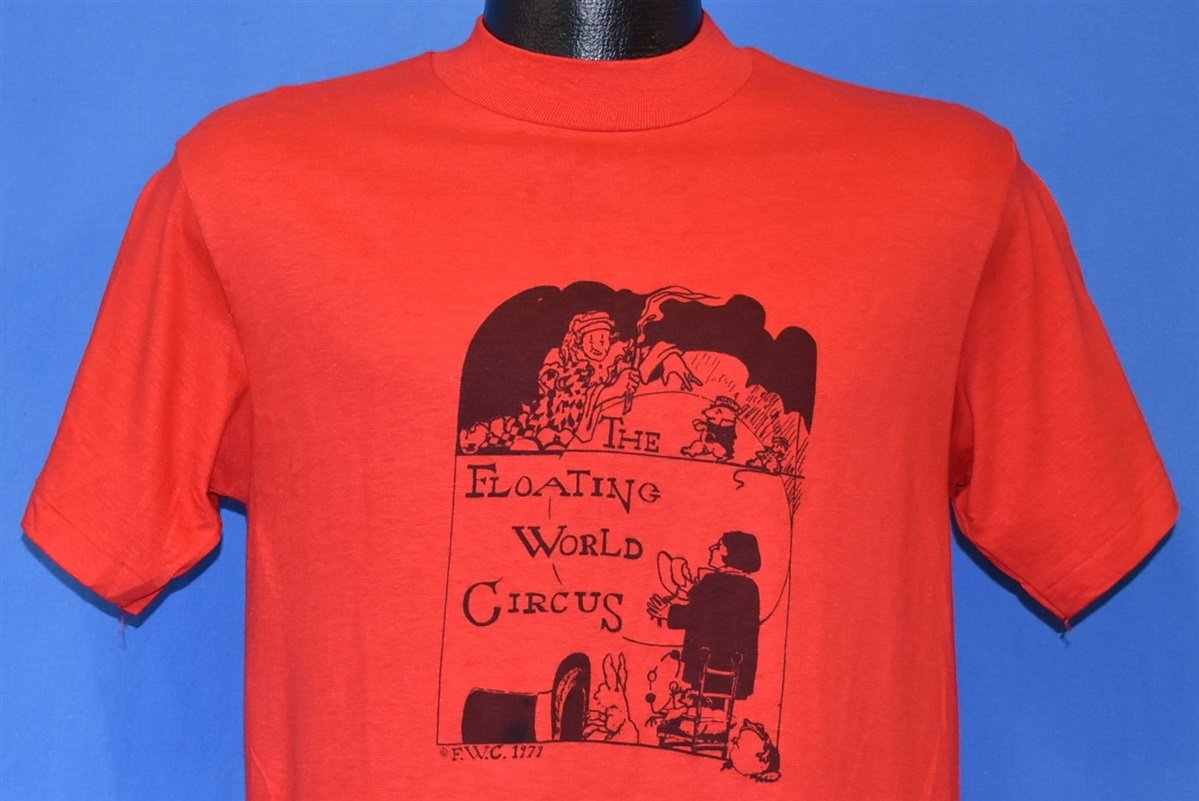 70s Floating World Circus Magician Bunny Wizard t-shirt product image 1