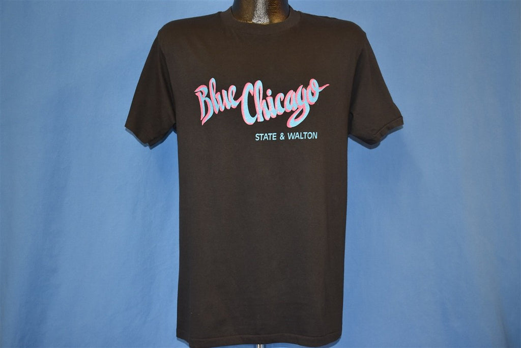 80s Blue Chicago State Walton Blues Club Illinois t-shirt product image 2