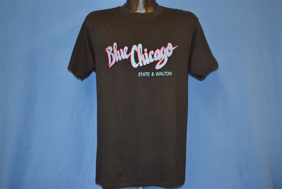 80s Blue Chicago State Walton Blues Club Illinois t-shirt product image 2