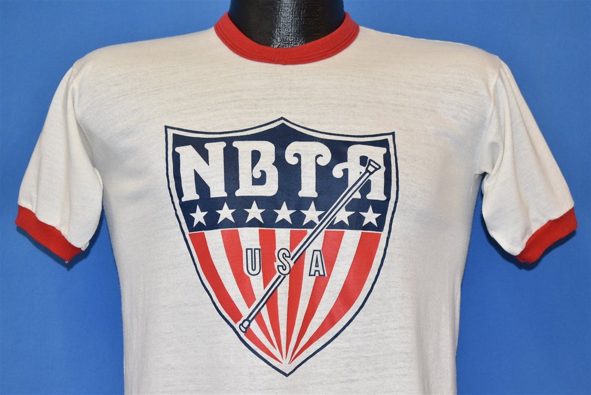 70s National Baton Twirling NBTA Ringer t-shirt Extra Large product image 1