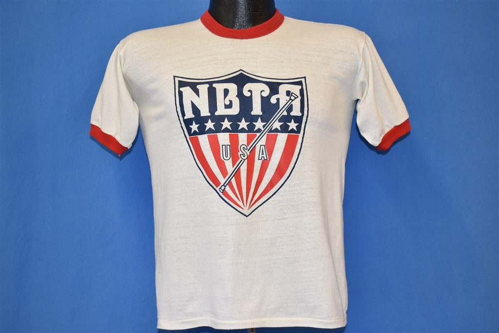 70s National Baton Twirling NBTA Ringer t-shirt Extra Large product image 2