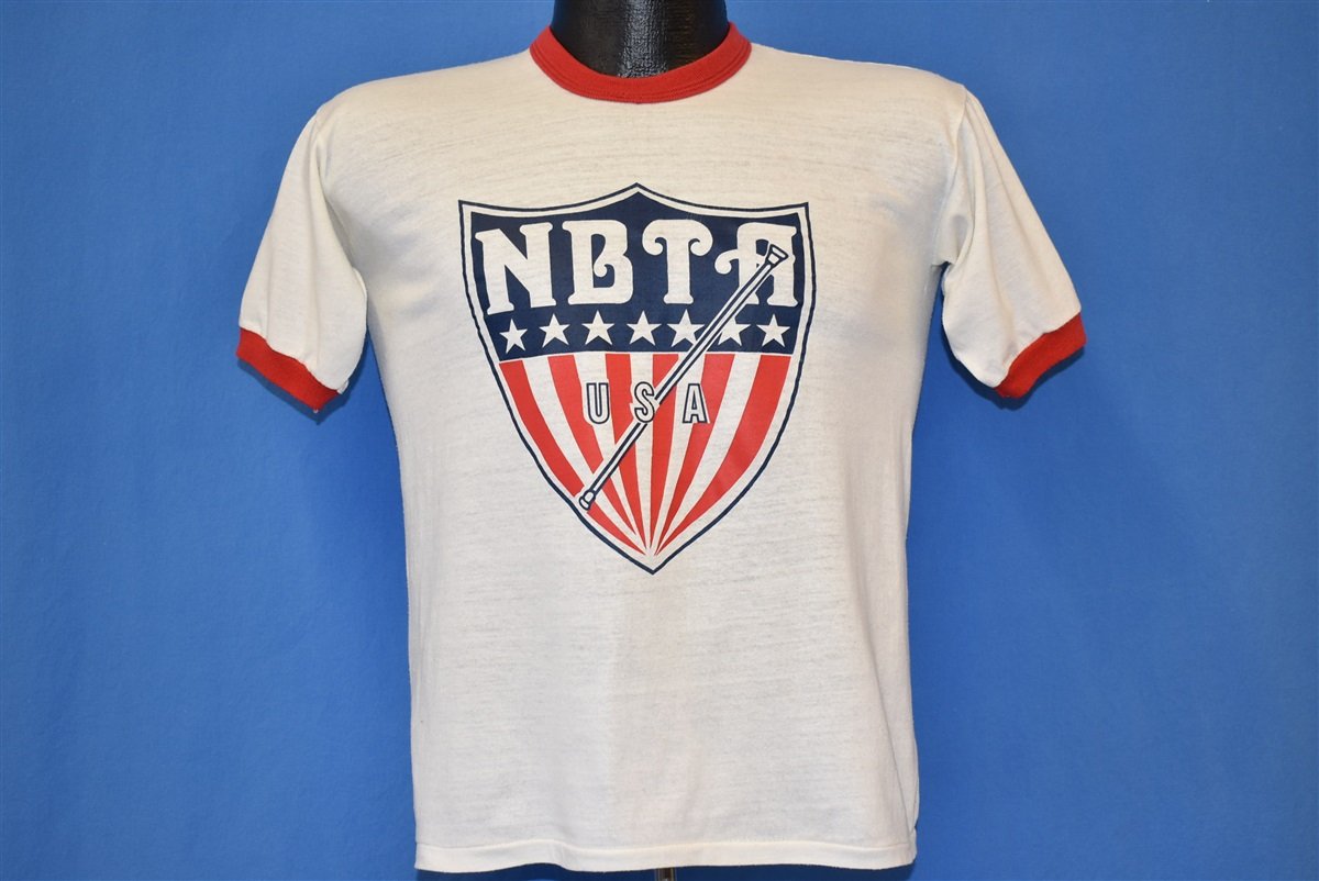 70s National Baton Twirling NBTA Ringer t-shirt Extra Large product image 2
