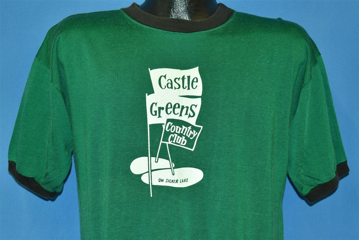60s Castle Greens Country Club Jersey Ringer t-shirt Medium product image 1