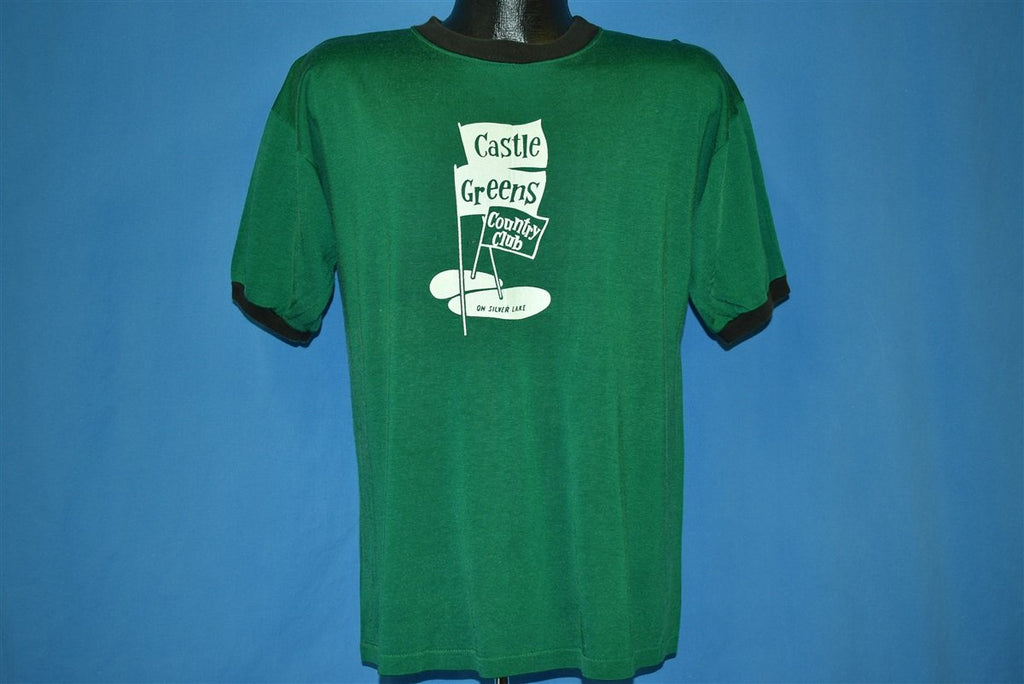 60s Castle Greens Country Club Jersey Ringer t-shirt Medium product image 2