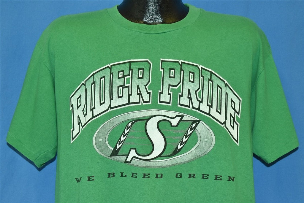 90s Rider Pride Saskatchewan Roughriders CFL t-shirt Large product image 1