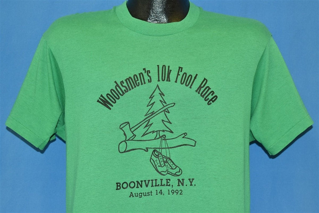 90s Woodmen's 10K Race Boonville New York t-shirt Medium product image 1