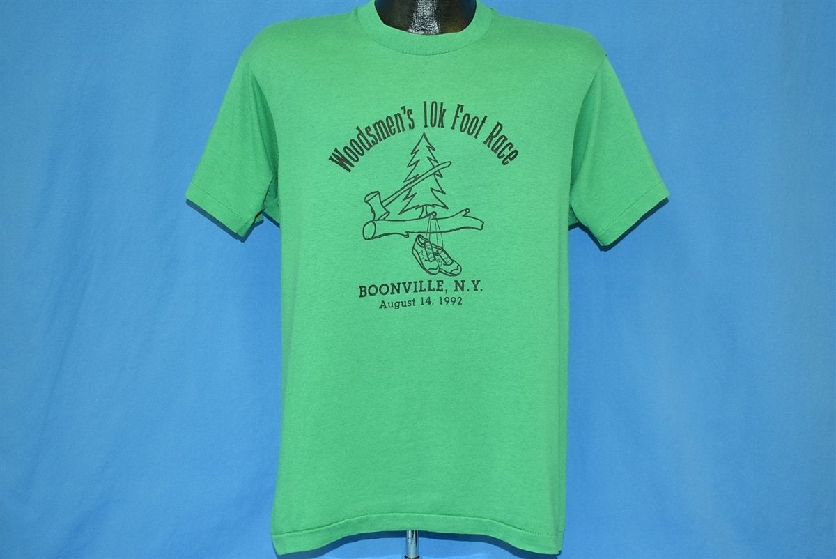 90s Woodmen's 10K Race Boonville New York t-shirt Medium product image 2