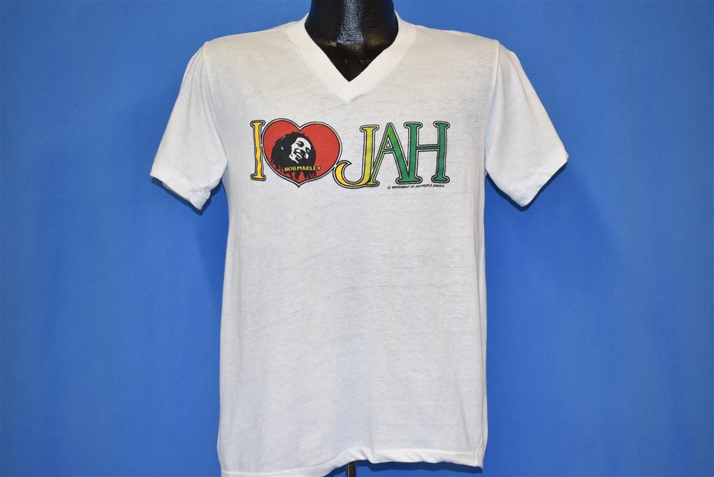 80s Bob Marley I Love Jah Reggae t-shirt Medium product image 2