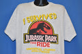 90s I Survived Jurassic Park the Ride t-shirt Extra Large product image 1