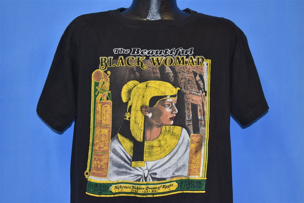 90s Nefertari Merimut Nubian Queen Egypt t-shirt Large product image 1