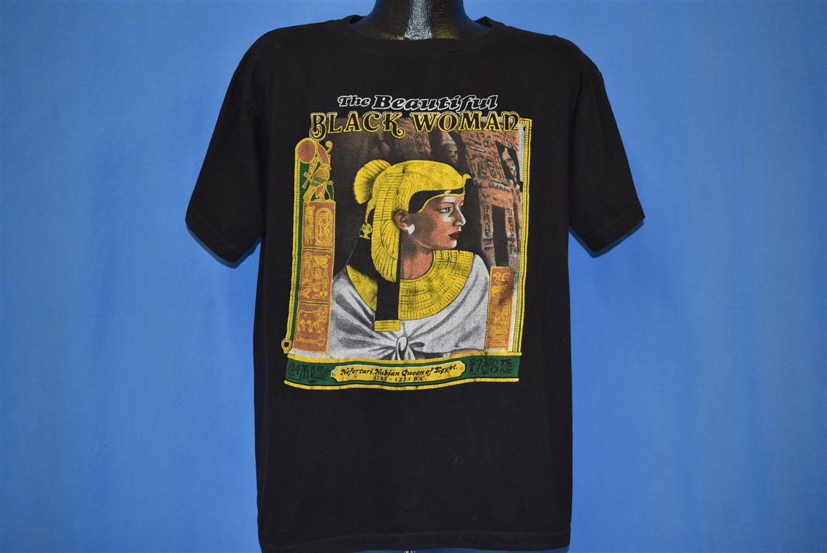 90s Nefertari Merimut Nubian Queen Egypt t-shirt Large product image 2