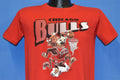 90s Chicago Bulls Slam Dunk Jack Davis NBA t-shirt Medium product image 1