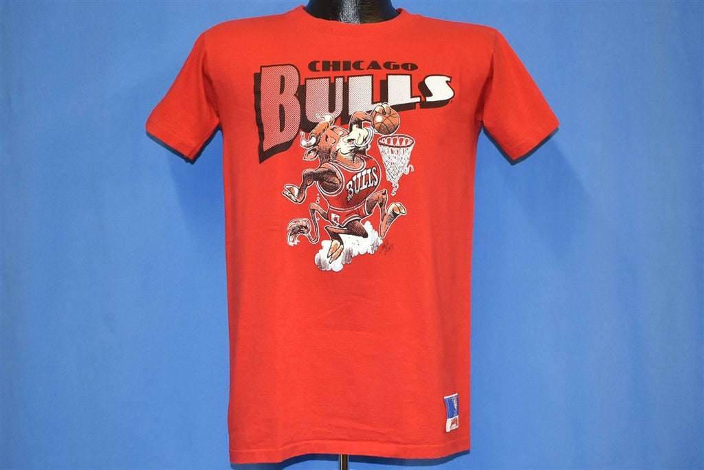 90s Chicago Bulls Slam Dunk Jack Davis NBA t-shirt Medium product image 2