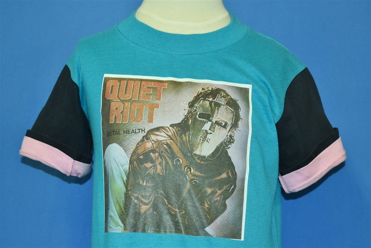 80s Quiet Riot Metal Health Iron On Rock t-shirt Youth product image 1