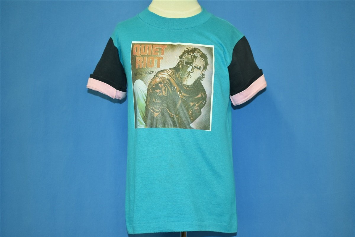 80s Quiet Riot Metal Health Iron On Rock t-shirt Youth product image 2