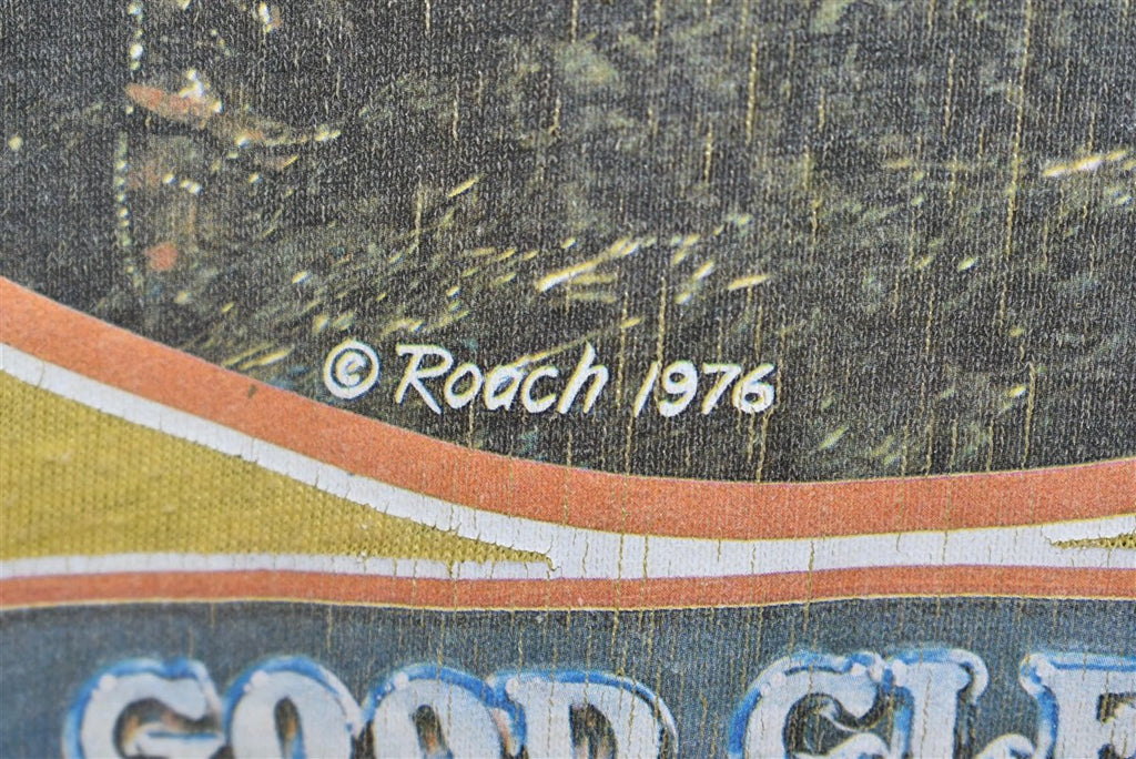 70s Motorcycles Good Clean Fun Roach Iron On t-shirt Medium product image 3