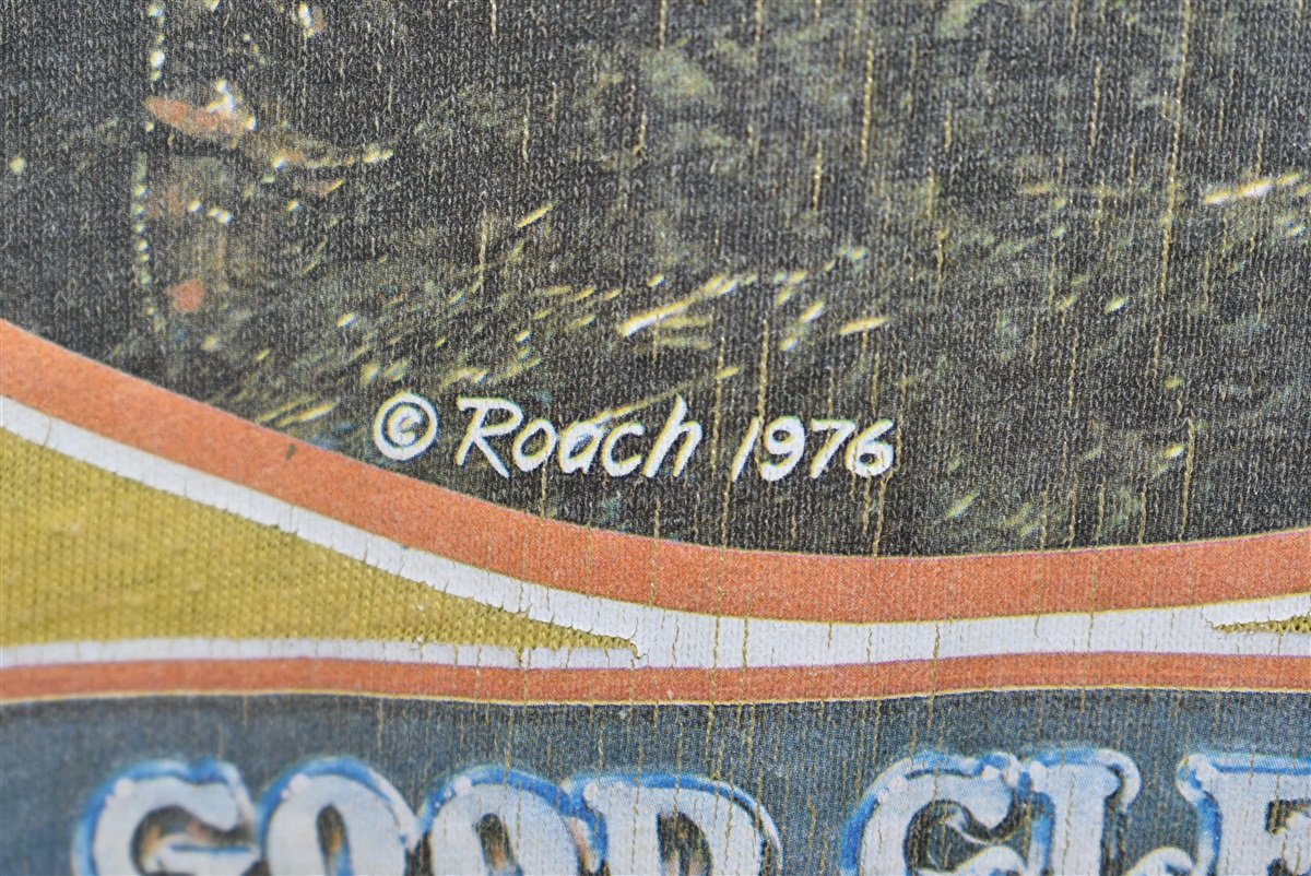 70s Motorcycles Good Clean Fun Roach Iron On t-shirt Medium product image 3