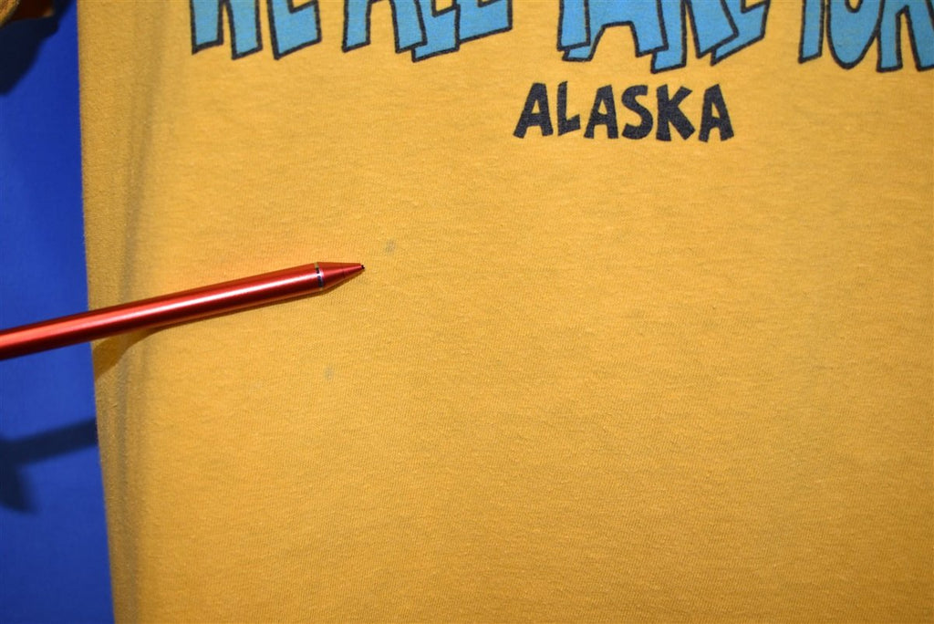 80s Alaska Town Drunk Funny Vacation t-shirt Large product image 3