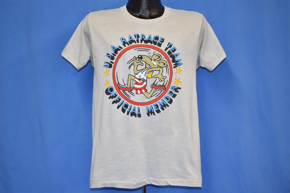 80s USA Rat Race Team Funny t-shirt Medium product image 2