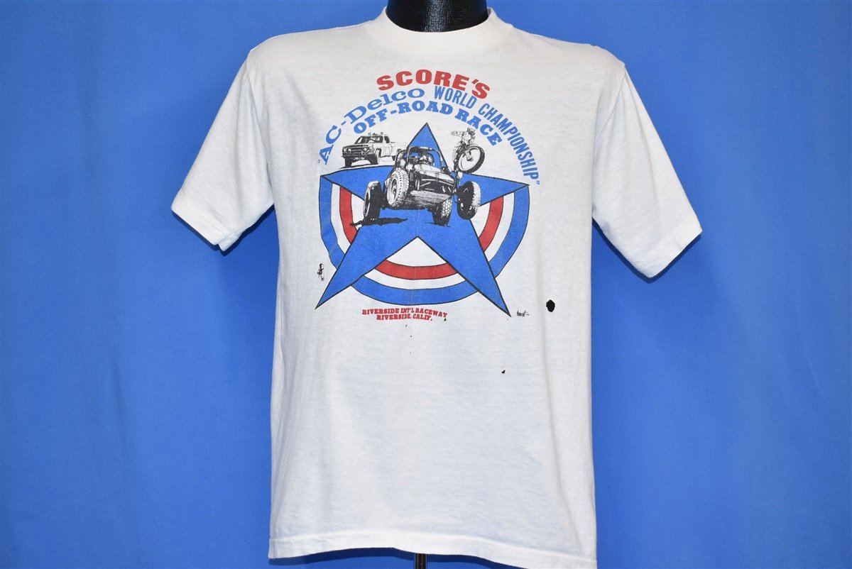 70s AC Delco SCORE World Off Road Racing t-shirt Large product image 2