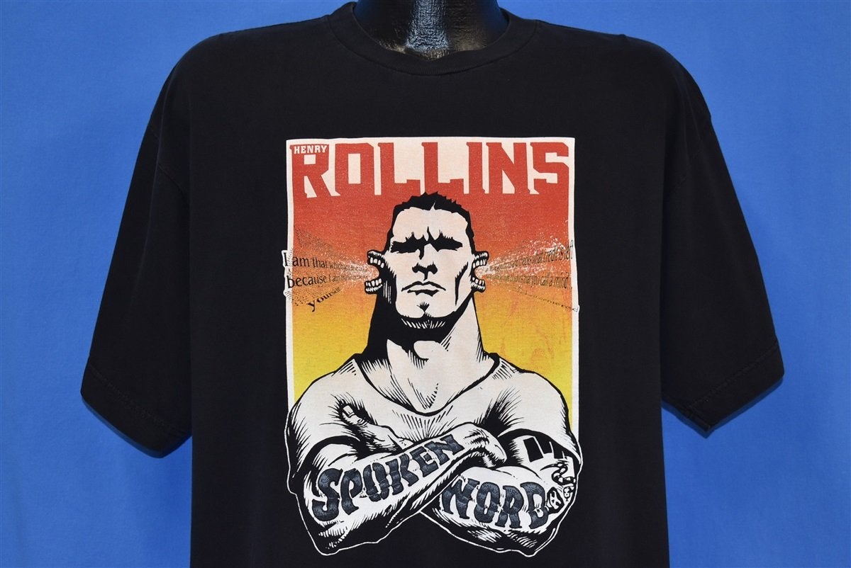 90s Henry Rollins Think Tank Spoken Word t-shirt Extra Large product image 1