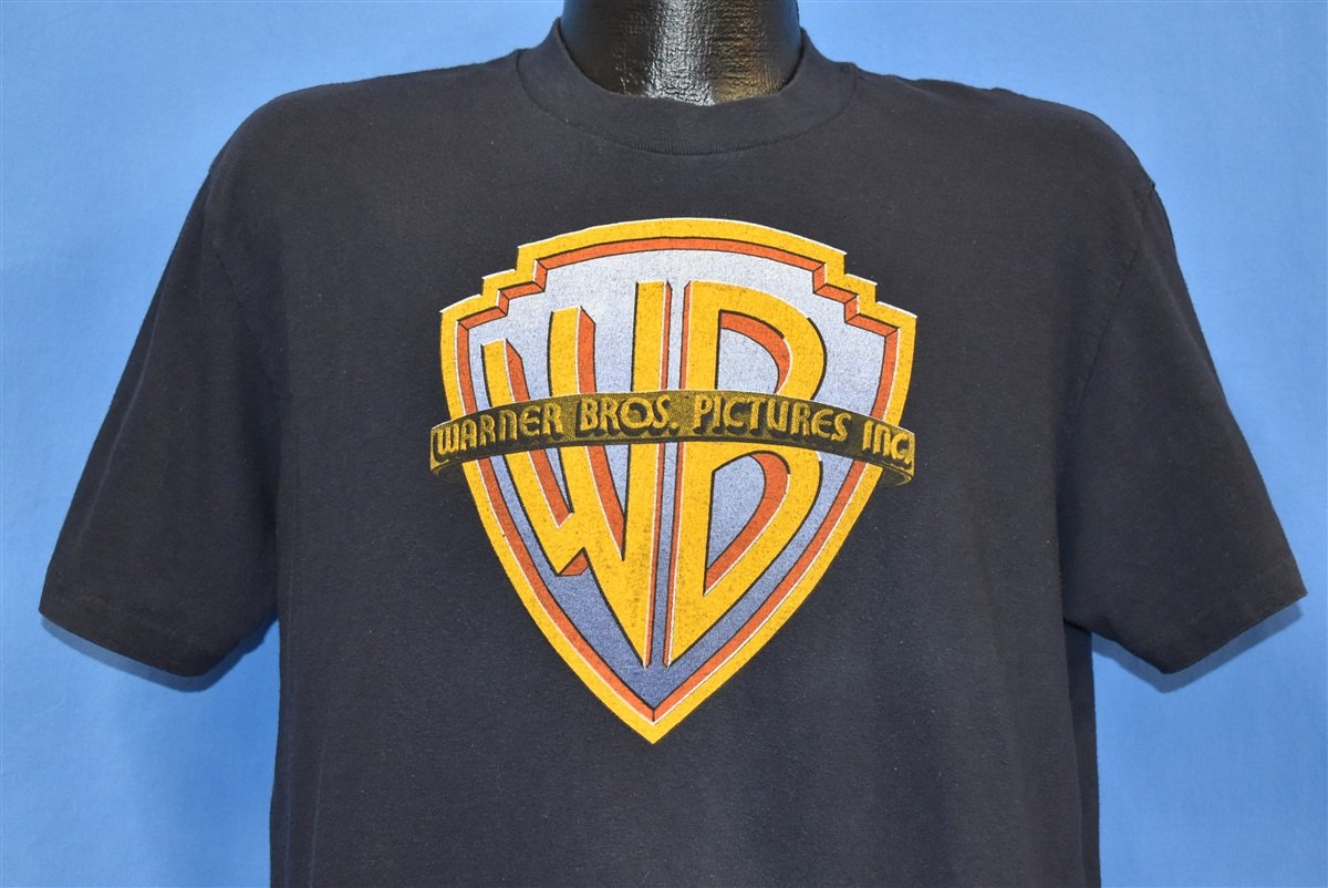 80s Warner Bros Pictures Inc WB Logo t-shirt Large product image 1