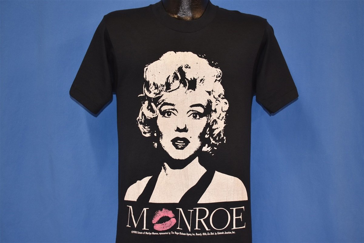 80s Marilyn Monroe Portrait Pink Lipstick t-shirt Medium product image 1