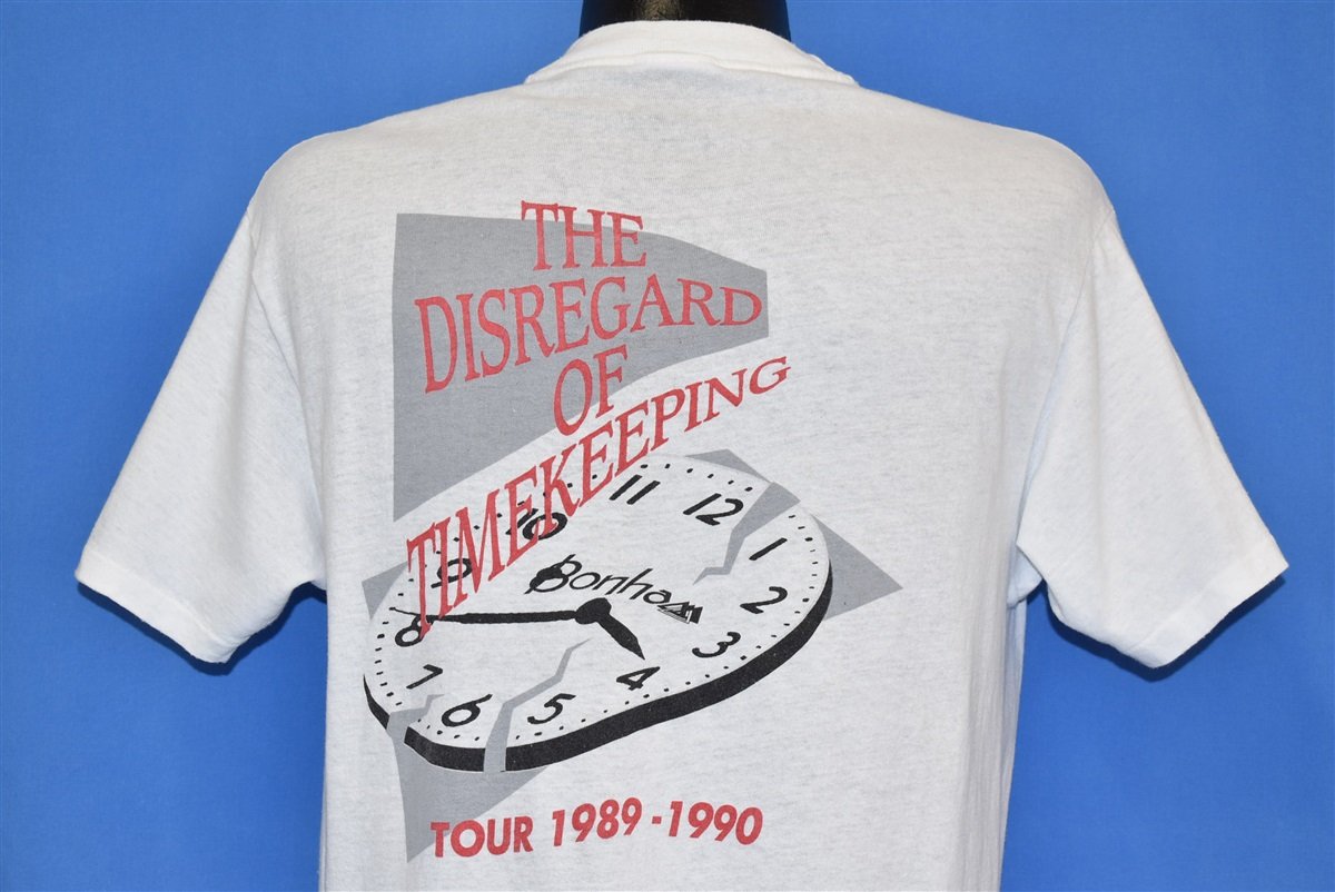 80s Bonham Disregard of Timekeeping Tour t-shirt Medium product image 3