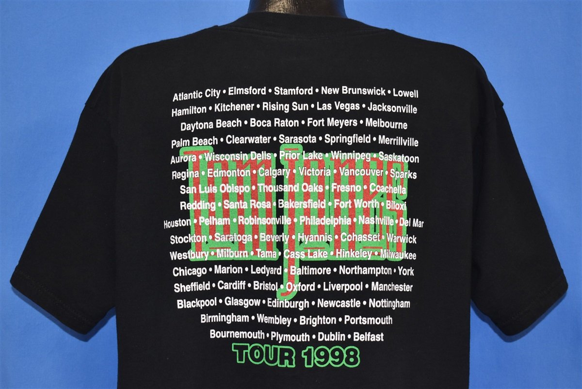 90s Tom Jones Tour 1998 Singer Concert t-shirt Extra Large product image 6