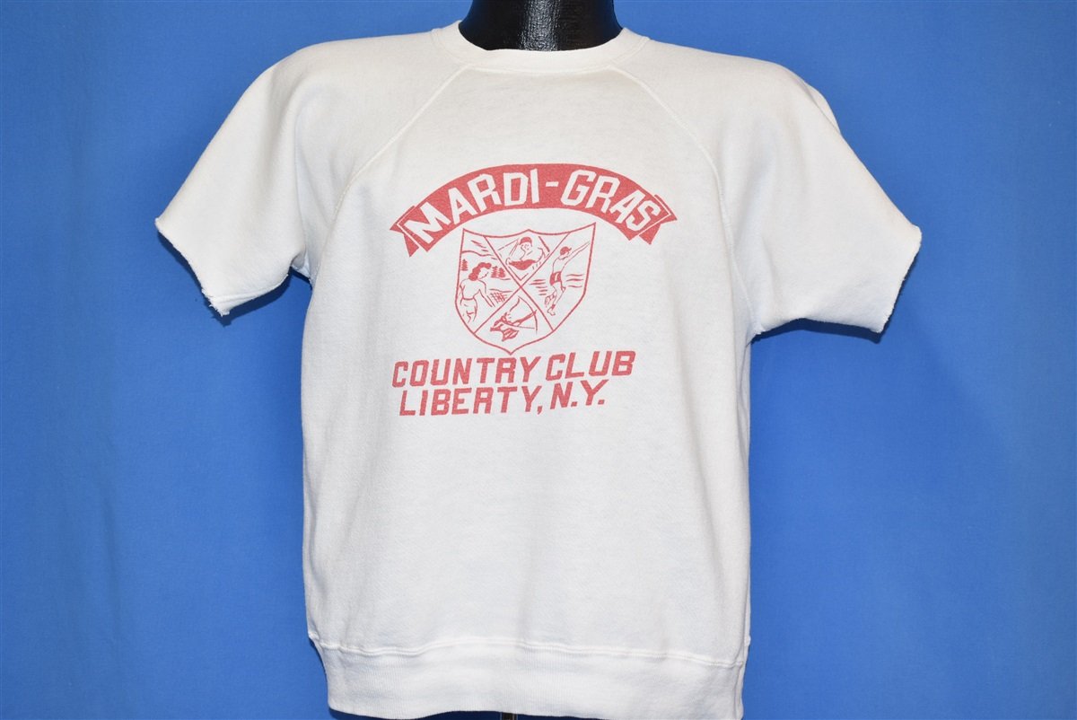 60s Mardi Gras Country Club Sweatshirt Medium product image 2