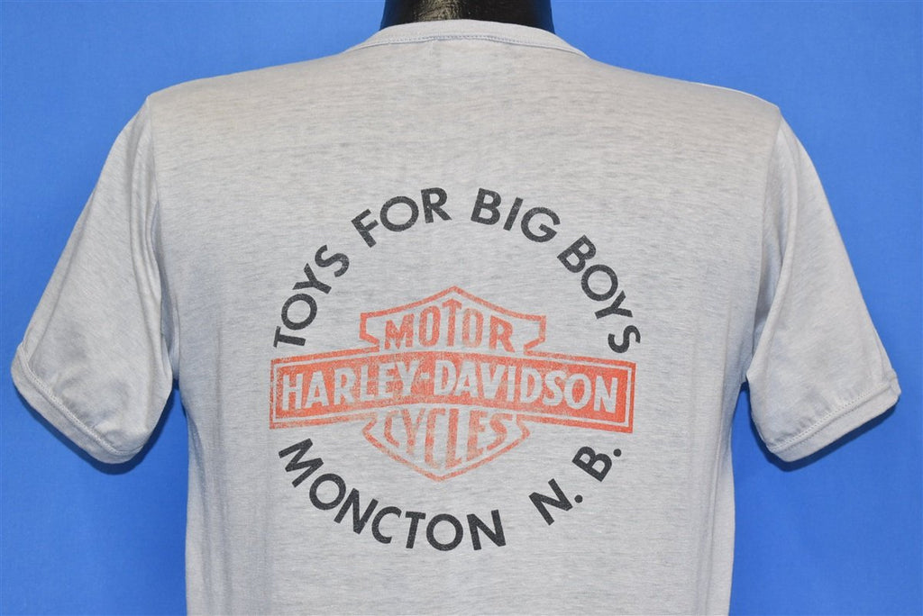 80s Harley Davidson Moncton NB Canada Biker t-shirt Medium product image 4