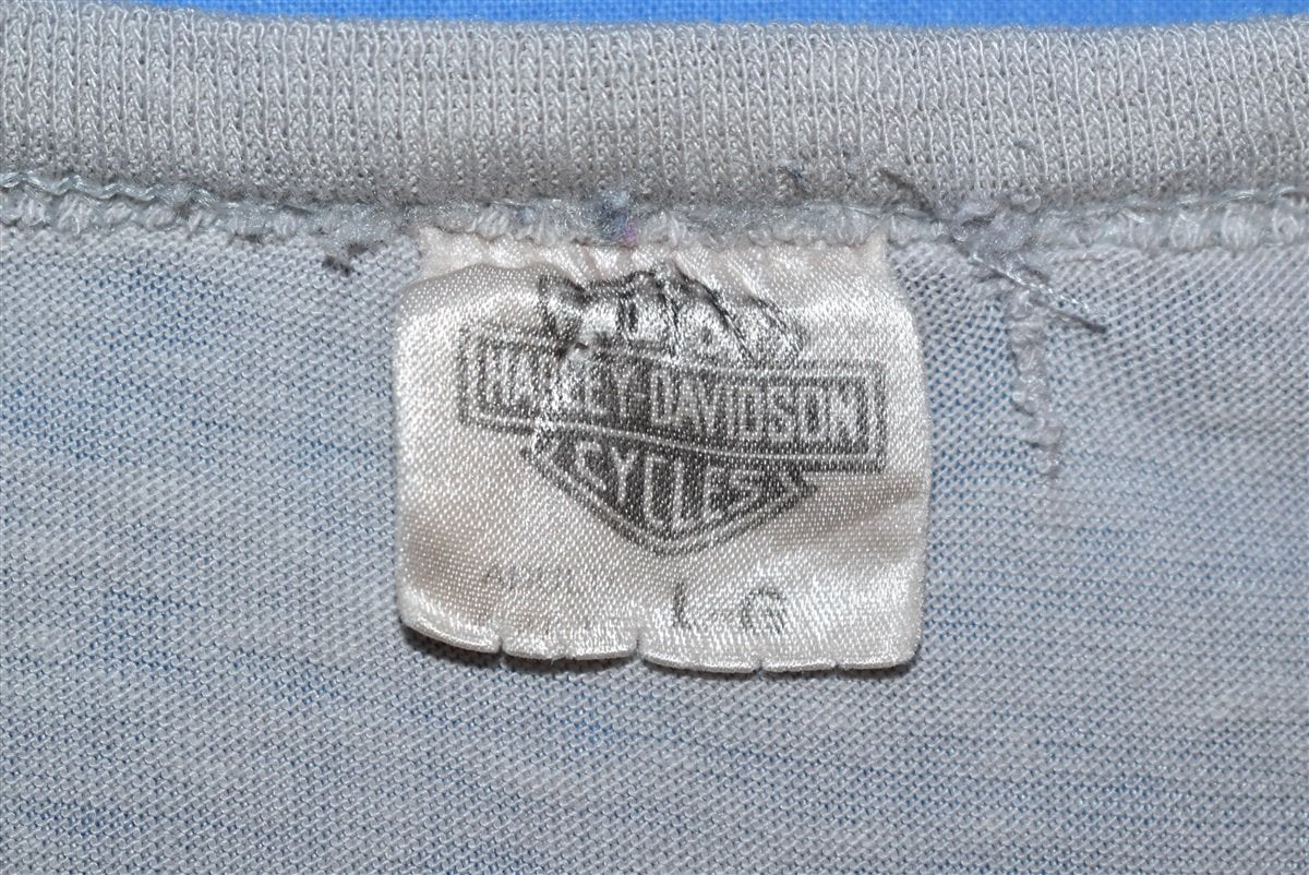 80s Harley Davidson Moncton NB Canada Biker t-shirt Medium product image 5