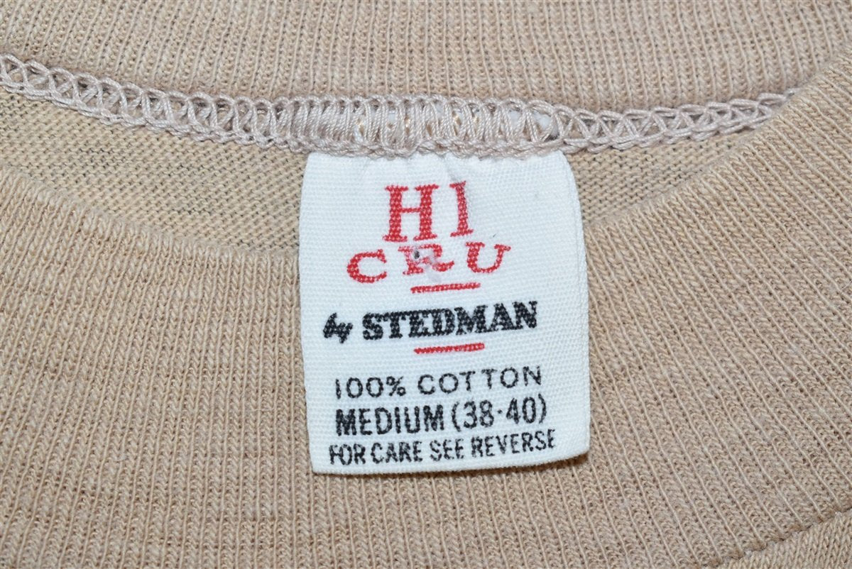 70s Adidas Spell Out Logo Beige t-shirt Small product image 3
