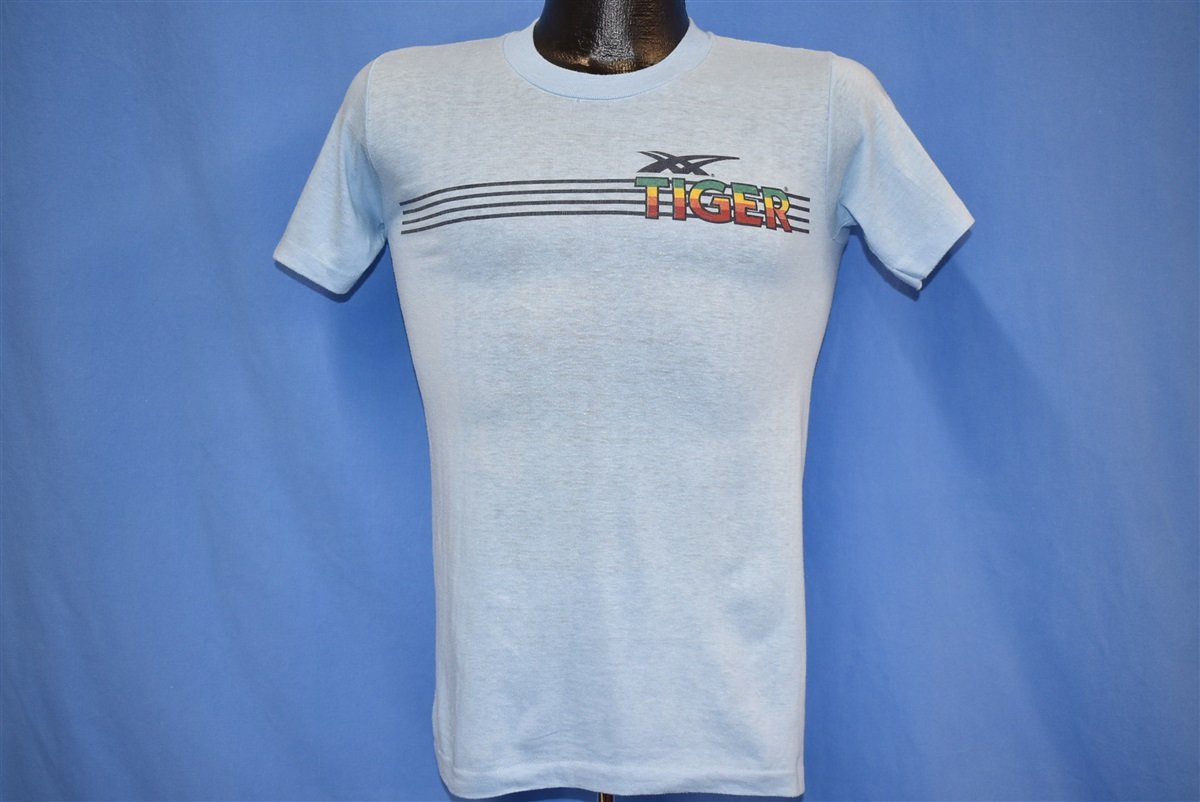 70s Onitsuka Tiger Japanese Shoe Promo t-shirt Extra Small