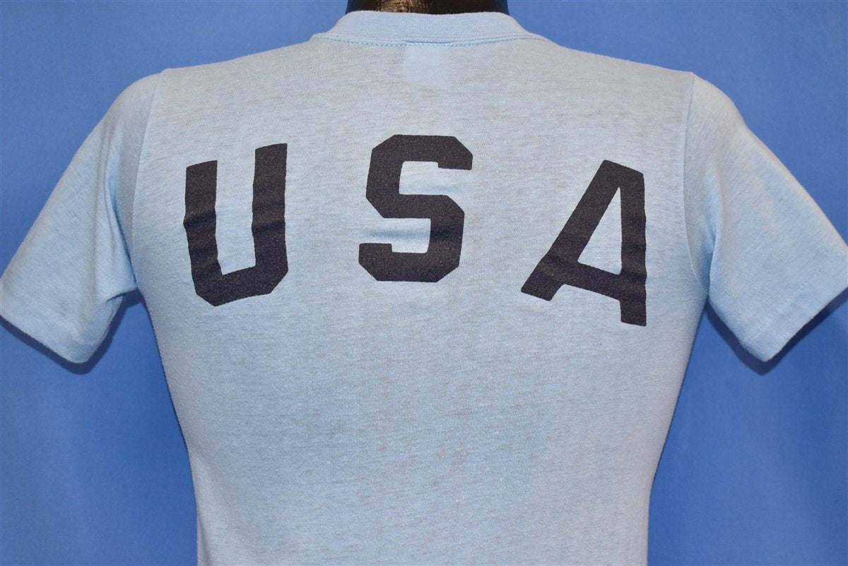 70s Onitsuka Tiger Japanese Shoe Promo t-shirt Extra Small